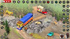 Indian Cargo Truck Lorry 3d - Screenshot 3