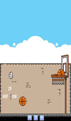 Retro Basketball - Screenshot 1