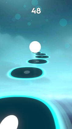 Windy Ball Jump on Cloudy Sky - Screenshot 4