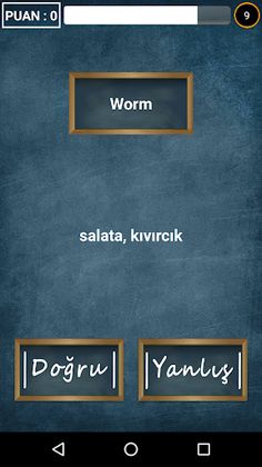 İngilizce Kelime Oyunu - Screenshot 3