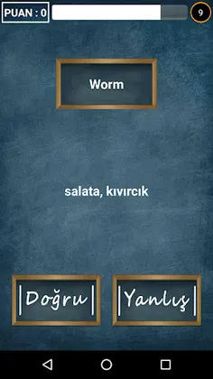 İngilizce Kelime Oyunu - Screenshot 3