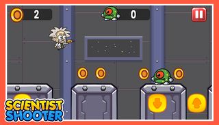 Scientist Shooter - Free Scrol - Screenshot 1