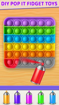 Pop It Fidget Toy: DIY popit - Screenshot 2