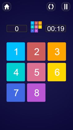 Sliding Puzzle Merge Numbers - Screenshot 2