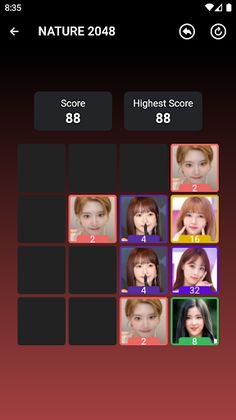 NATURE 2048 Game - Screenshot 3