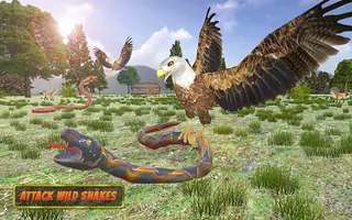 Eagle Simulators 3D Bird Game - Screenshot 2