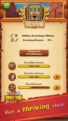 Cowboy Town : 1880 - Screenshot 2