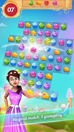 Cupcake Match 3 Mania - Screenshot 1