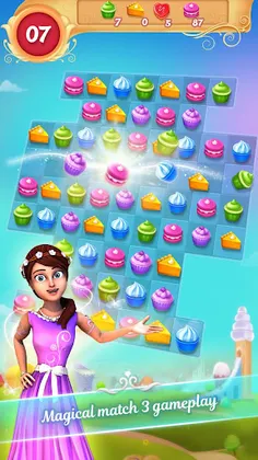 Cupcake Match 3 Mania - Screenshot 1