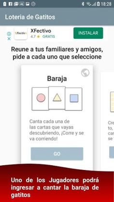 Baraja y Carta - Lotería Gatit - Screenshot 1