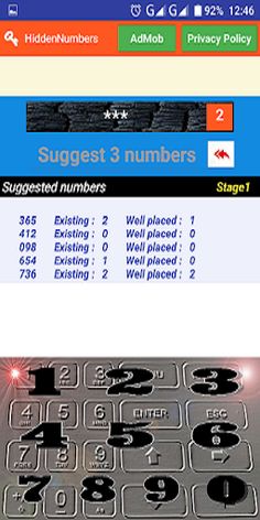 Hidden Numbers - Screenshot 4