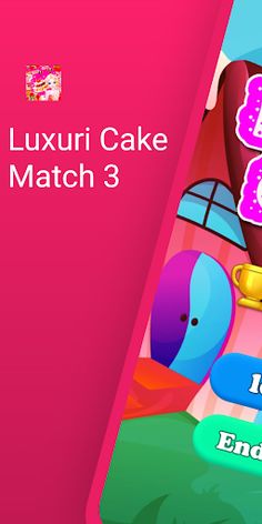 Luxuri Cake Match 3 - Screenshot 1