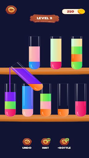 Color Sort: Water Sort 3D Game - Screenshot 3