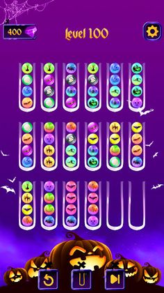 Halloween Sort-Halloween World - Screenshot 1