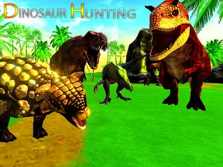 Dinosaur Hunting Shooting Game - Screenshot 1