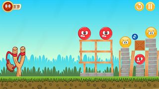 Red And Blue Ball Shooter Game - Screenshot 1