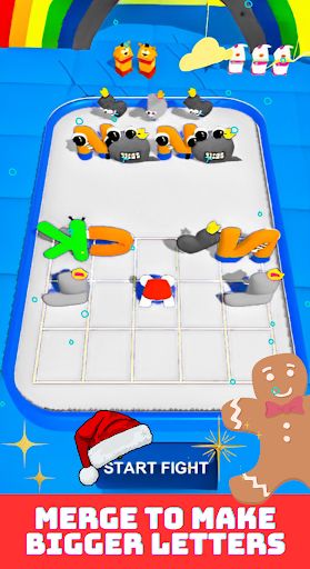 Alphabet Merge Clash War Hero - Screenshot 2