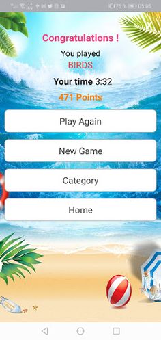 SummerTime Word Search - Screenshot 1