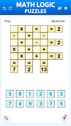 Math Puzzle Game: Crossmath - Screenshot 4