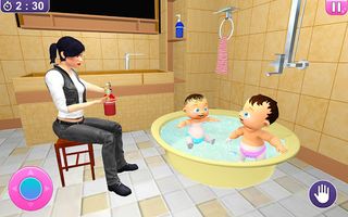 Real Twins Baby Simulator 3D - Screenshot 1
