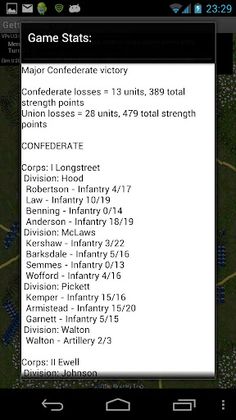 Wargame Gettysburg - Screenshot 2