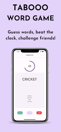 Tabooo - Word Game - Screenshot 1
