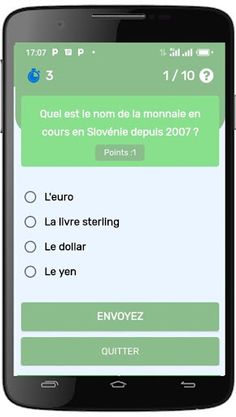 Quiz Slovénie - Screenshot 3