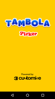 Tambola Picker - Screenshot 1
