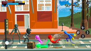 Blue Monster Street Fight - Screenshot 2