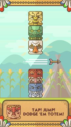Dodge 'Em Totem - Screenshot 3