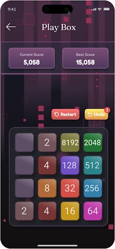 2048 - Number Puzzle Game - Screenshot 2