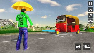 3D Tuk Tuk Auto Rickshaw Drive - Screenshot 1