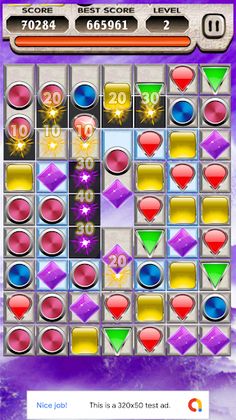 Buttons Crash Puzzle - Screenshot 2