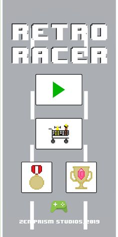 Retro Racer - Screenshot 1