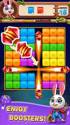 Farm Fruit Block Fever - Screenshot 2