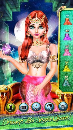 Snake Girl Salon - Naagin Game - Screenshot 3