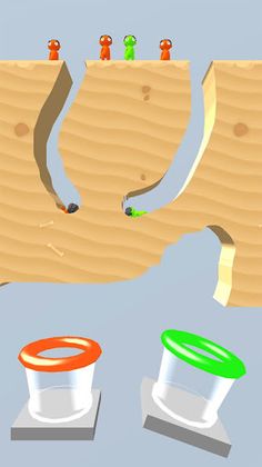 Human Golf 3D - Screenshot 1