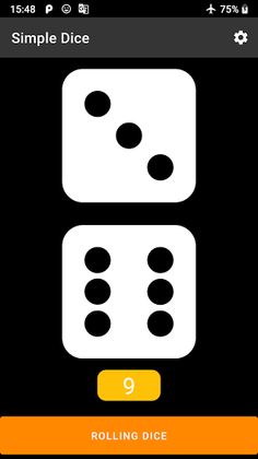 Simple Dice - Screenshot 1