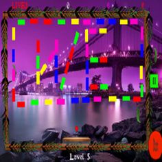 Ball shot into bricks - Screenshot 2