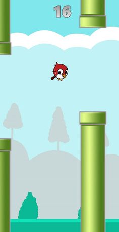 Mini Bird : The Flappy Finch | - Screenshot 2