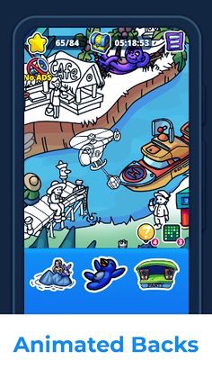 Sticker Color Game - Screenshot 2