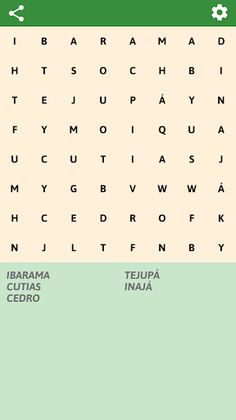 Brazilian cities Word Search - Screenshot 1