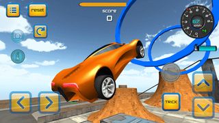 Industrial Area Car Jumping 3D - Screenshot 2
