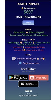 Idle Trillionaire - Demo - Screenshot 1