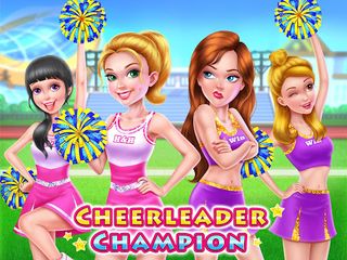 Cheerleader Games Girl Dance - Screenshot 1