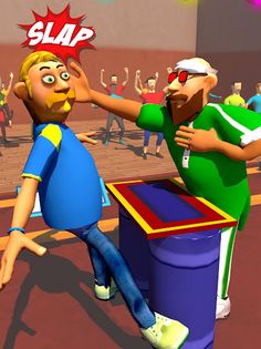 Slap Fight-Power Boxing Battle - Screenshot 1