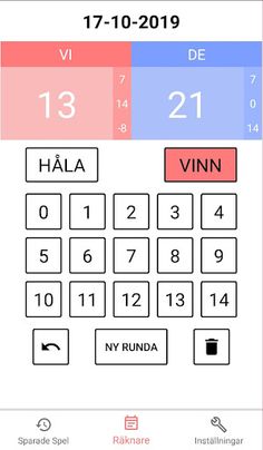 Pidro-räknare - Screenshot 2