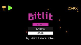 Bitlit: a hyper retro game - Screenshot 1