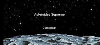 Asteroides Supreme - Screenshot 1