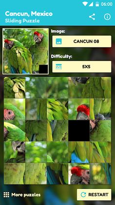 Cancun Sliding Puzzle - Screenshot 3